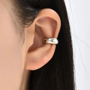 Silver Plated Ear Cuff